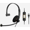 Sennheiser SC-30-USB-ML Headset Call Center On Ear Multimedia Ακουστικά με μικροφωνο και σύνδεση USB-A
