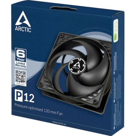 Arctic P12 Pressure Optimised Case Fan 120mm με Σύνδεση 3-Pin