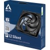 Arctic P12 Silent Case Fan 120mm με Σύνδεση 3-Pin