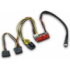 Inter-Tech 4-Pin Molex / 20-Pin ATX / 15-Pin Sata - 4-Pin Molex / 15-Pin Sata Cable 0.4m Πολύχρωμο 88882193