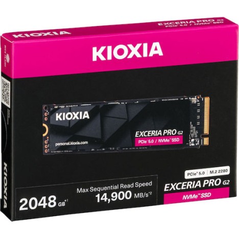 Kioxia Exceria Pro G2 SSD 2TB M.2 NVMe