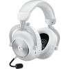 Logitech Pro X 2 Lightspeed Ασύρματα Over Ear Multimedia Ακουστικά με μικρόφωνο και σύνδεση 3.5mm Jack / Bluetooth σε Λευκό χρώμα