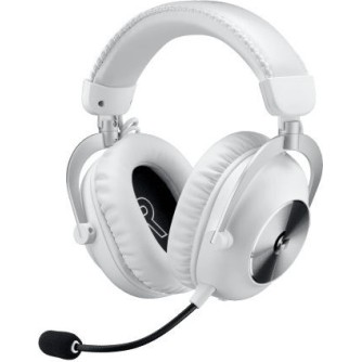 Logitech Pro X 2 Lightspeed Ασύρματα Over Ear Multimedia Ακουστικά με μικρόφωνο και σύνδεση 3.5mm Jack / Bluetooth σε Λευκό χρώμα
