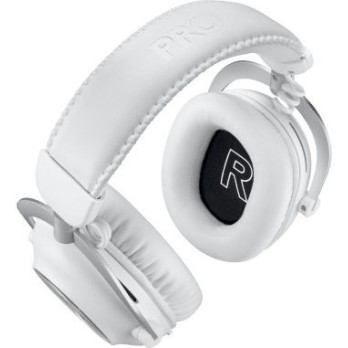 Logitech Pro X 2 Lightspeed Ασύρματα Over Ear Multimedia Ακουστικά με μικρόφωνο και σύνδεση 3.5mm Jack / Bluetooth σε Λευκό χρώμα